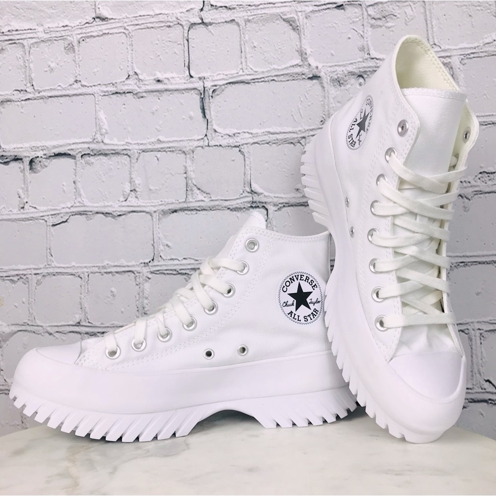 Converse Chuck Taylor All Star Adult Unisex Lugged Platforms Shoes A00871C White